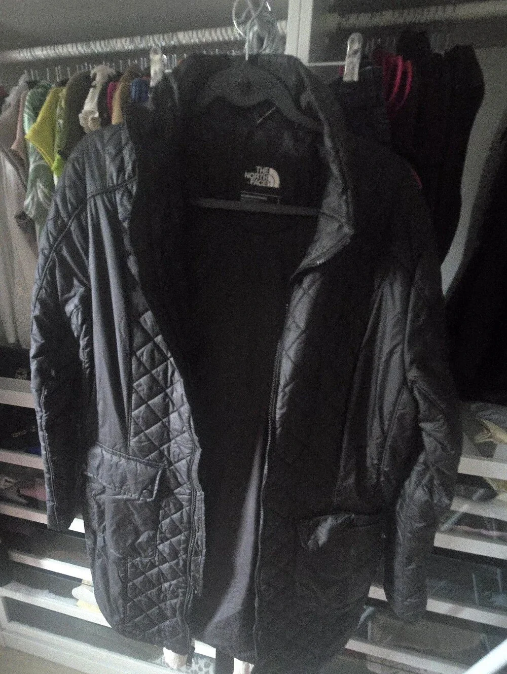 The North Face Men's Quilted Lightweight Jacket in Black